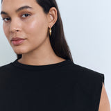 Mango t-shirt viri in Black - D4