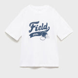 Mango t-shirt park1 in White - B