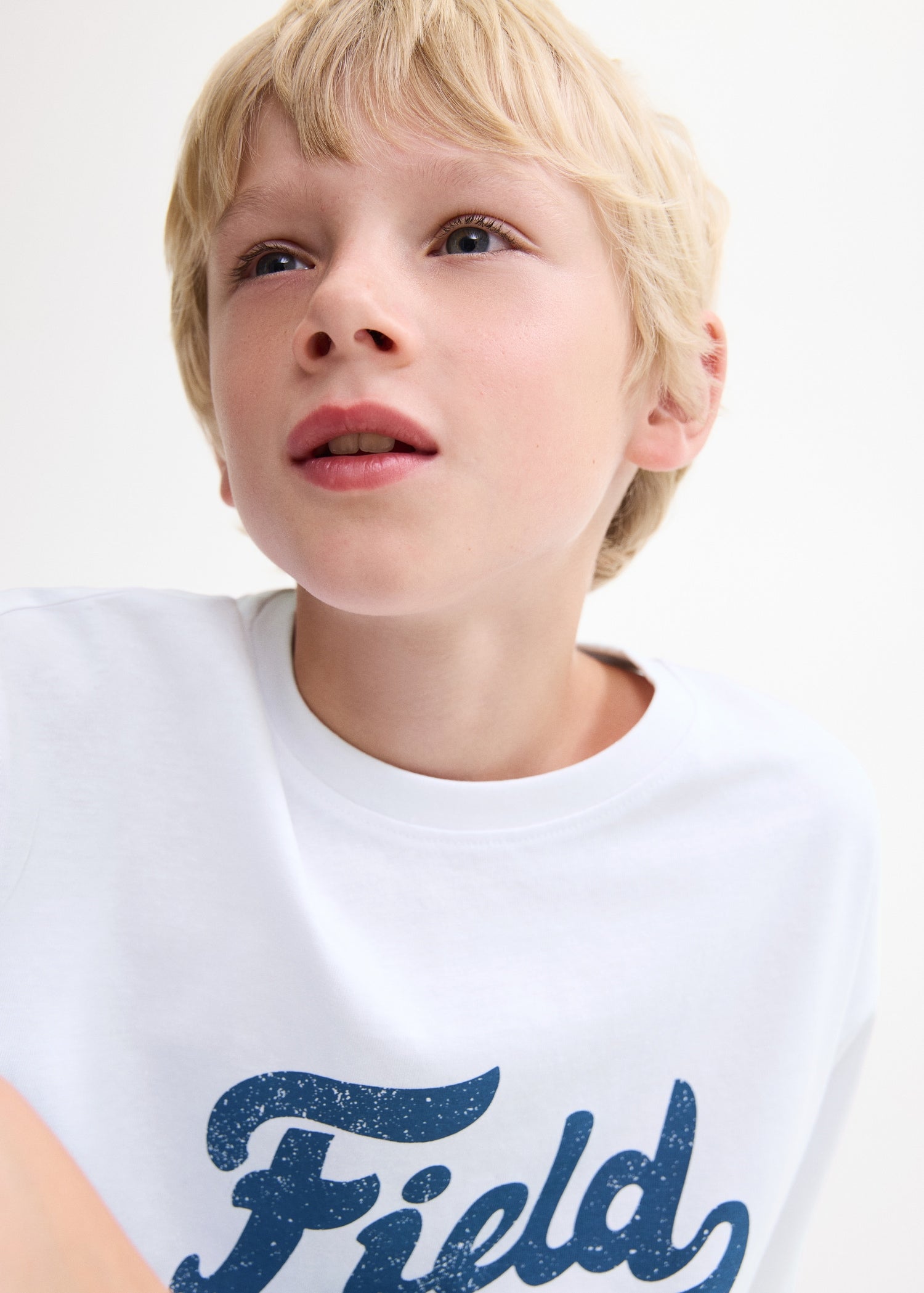 Mango t-shirt park1 in White - D1