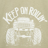 Mango t-shirt park1 in Khaki - D8