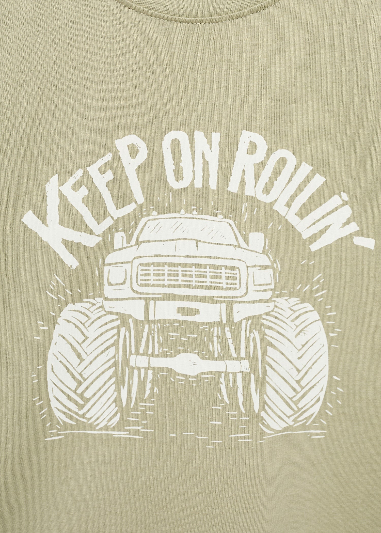 Mango t-shirt park1 in Khaki - D8