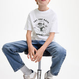 Mango t-shirt park2 in White - 99999999_01