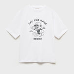 Mango t-shirt park2 in White - B