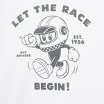 Mango t-shirt park2 in White - D8