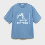 Mango t-shirt park2 in Blue - B