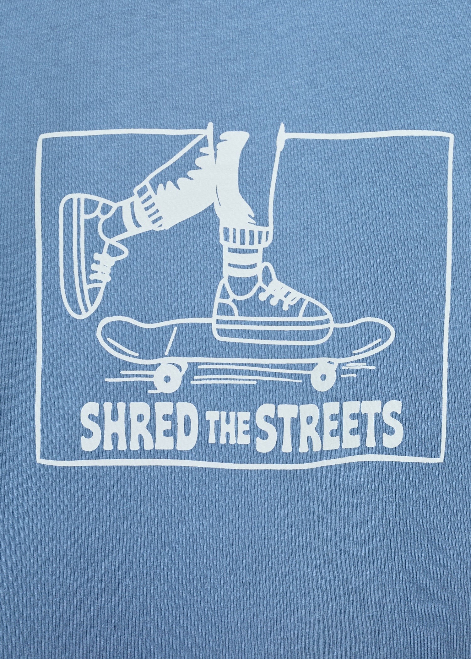 Mango t-shirt park2 in Blue - D8