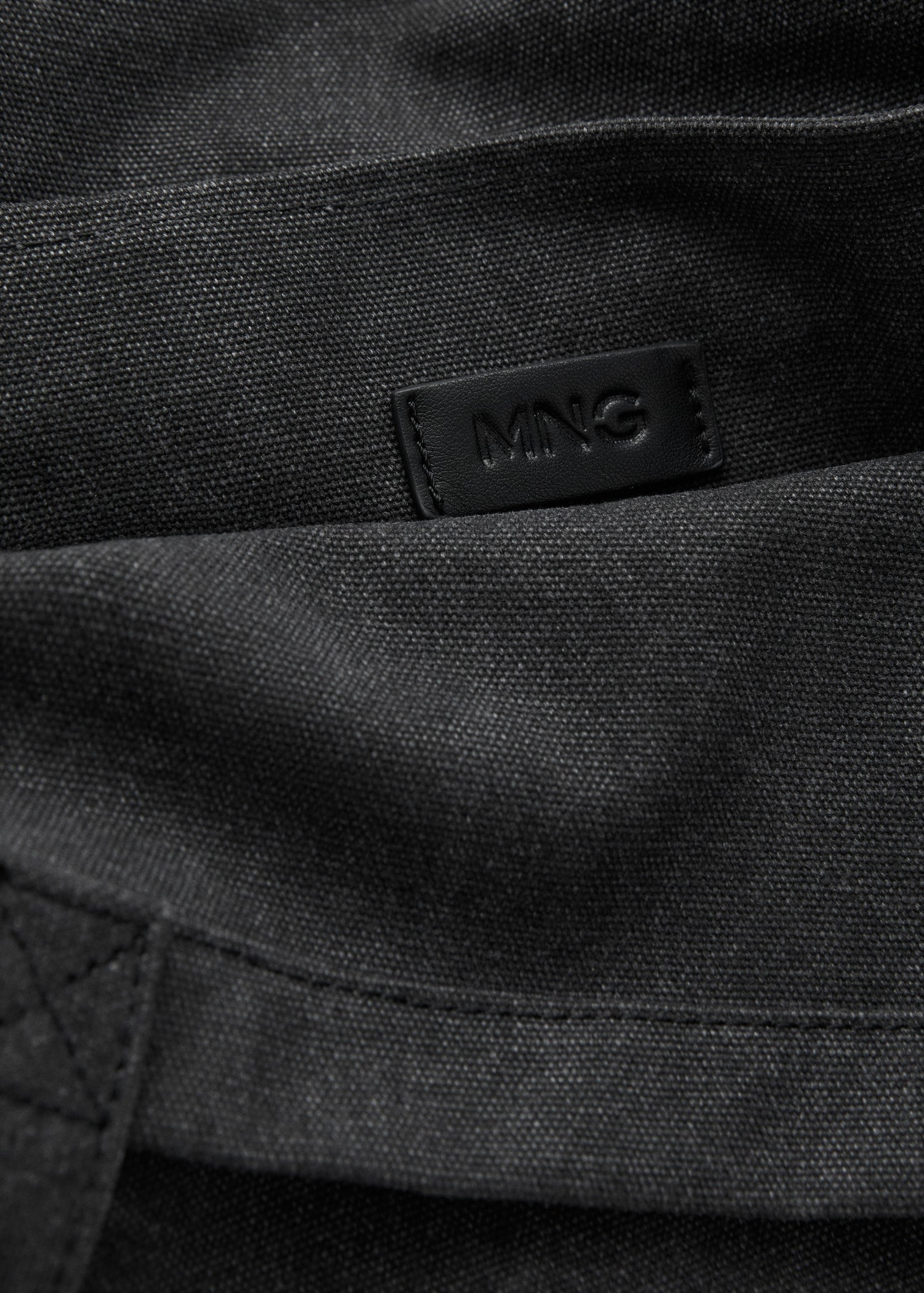 Mango totes bag tote in Black - D1