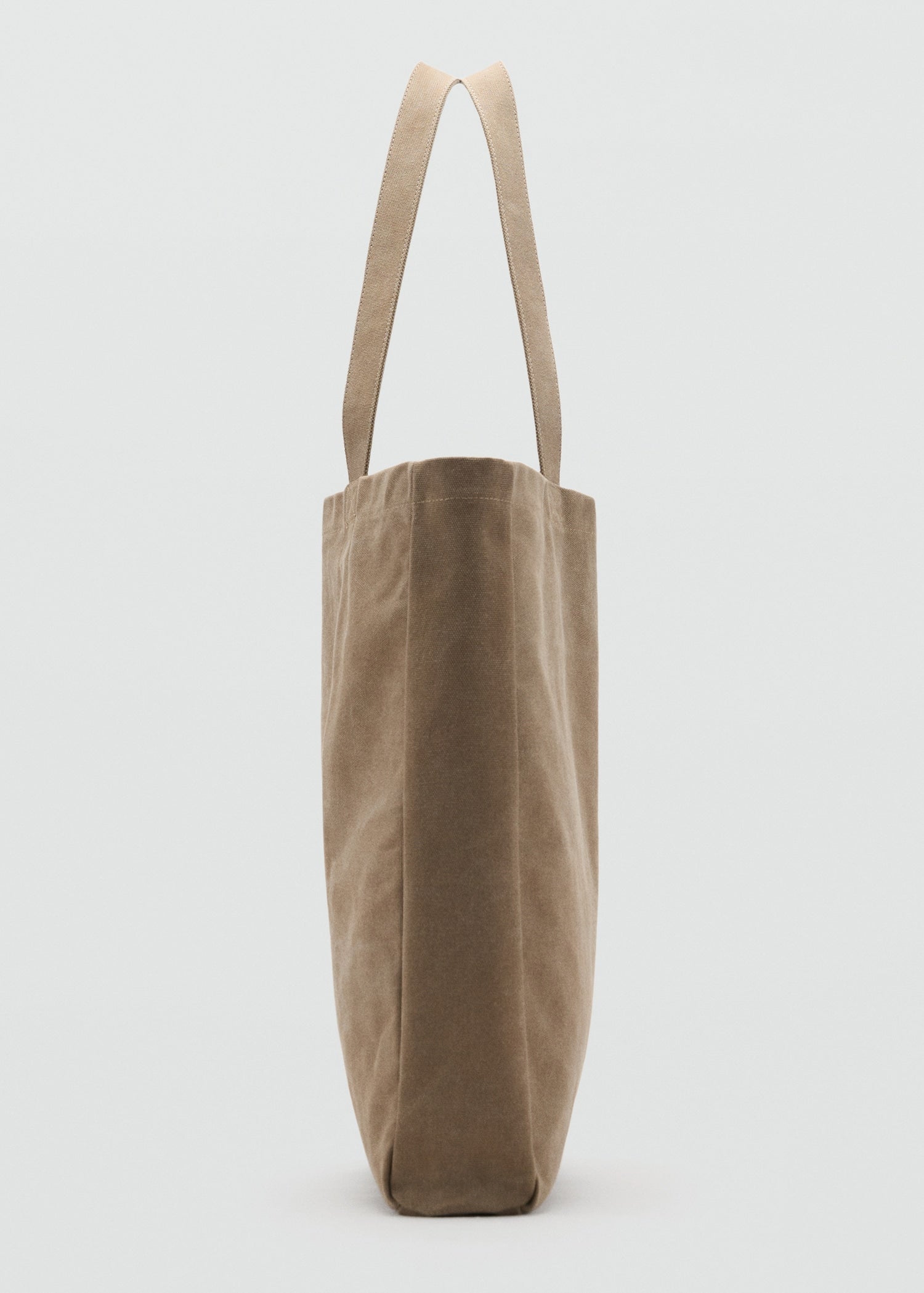 Mango totes bag tote in Taupe - D1
