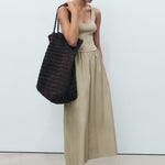 Mango dress valvi in Khaki - 99999999_01