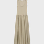 Mango dress valvi in Khaki - B