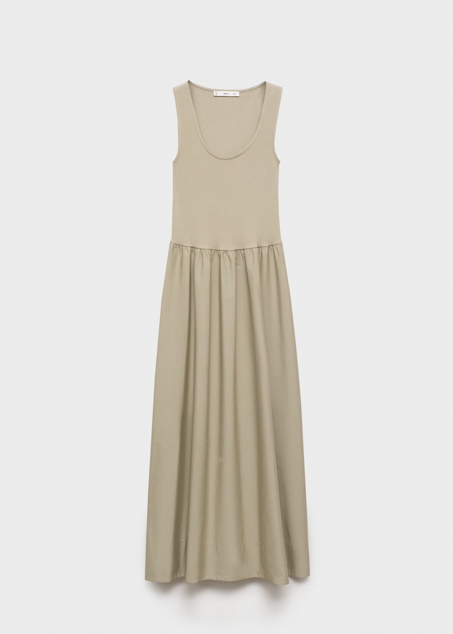 Mango dress valvi in Khaki - B