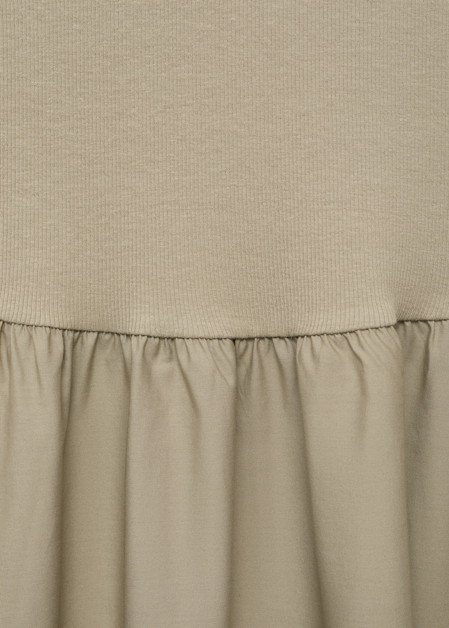 Mango dress valvi in Khaki - D0