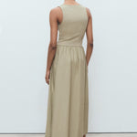 Mango dress valvi in Khaki - R