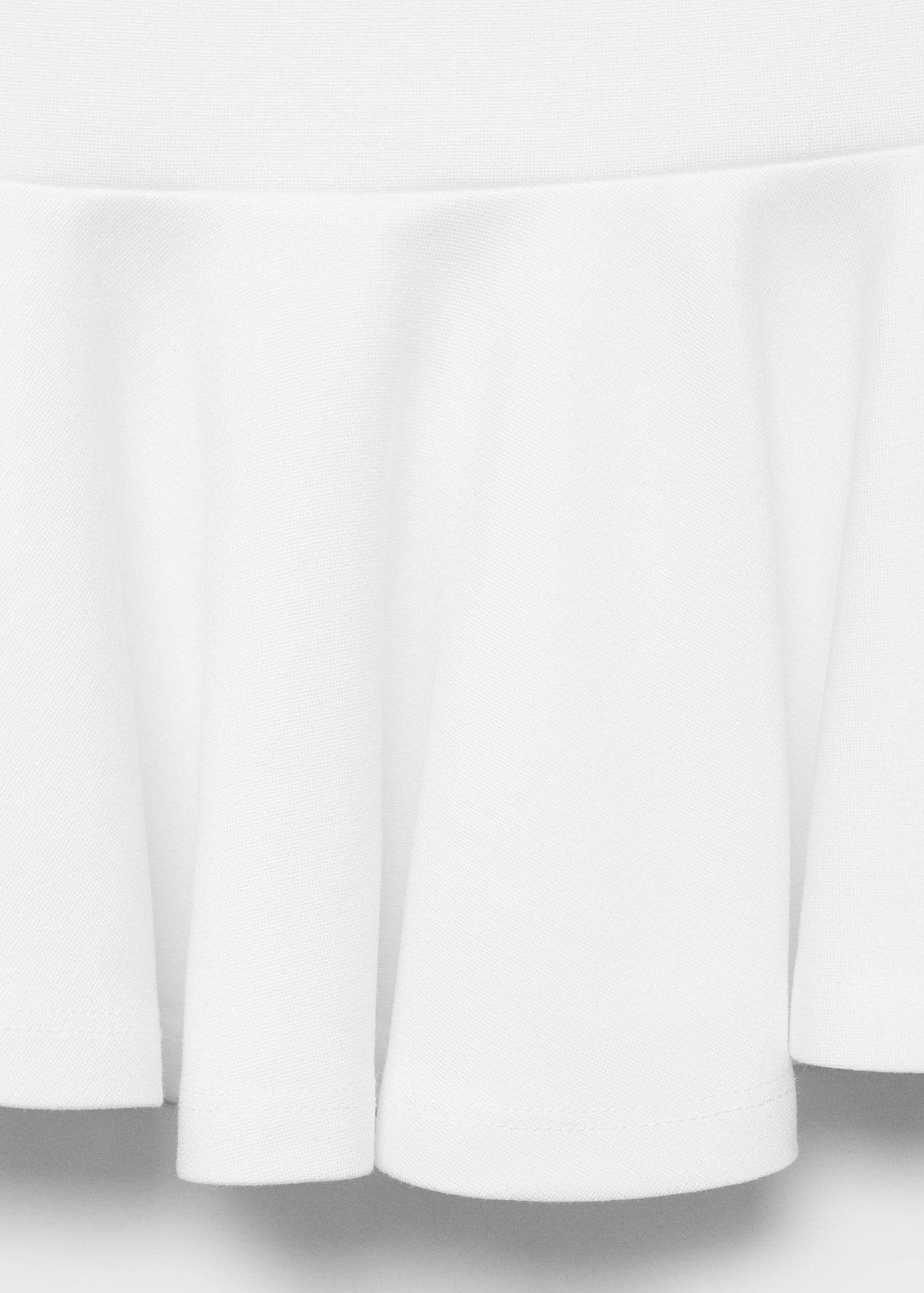 Mango top peplum in White - D0