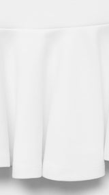 Mango top peplum in White - D0