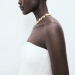 Mango top peplum in White - D2