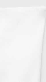 Mango top peplum in White - D8