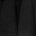 Mango top peplum in Black - D0