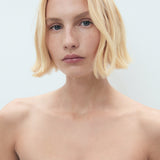 Mango top peplum in Black - D6