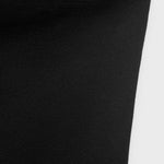 Mango top peplum in Black - D8