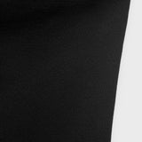 Mango top peplum in Black - D8