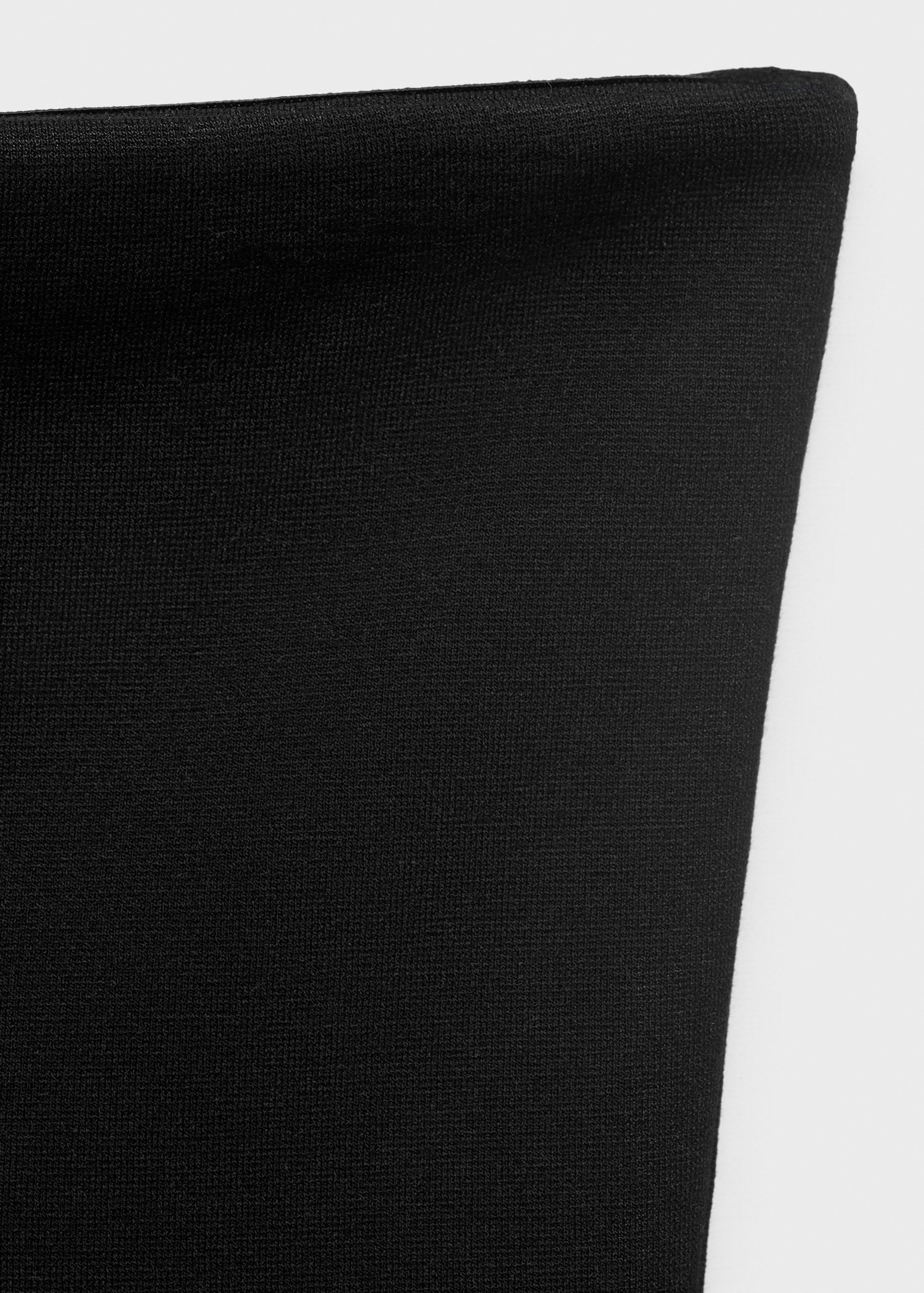 Mango top peplum in Black - D8