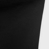Mango top peplum in Black - D8