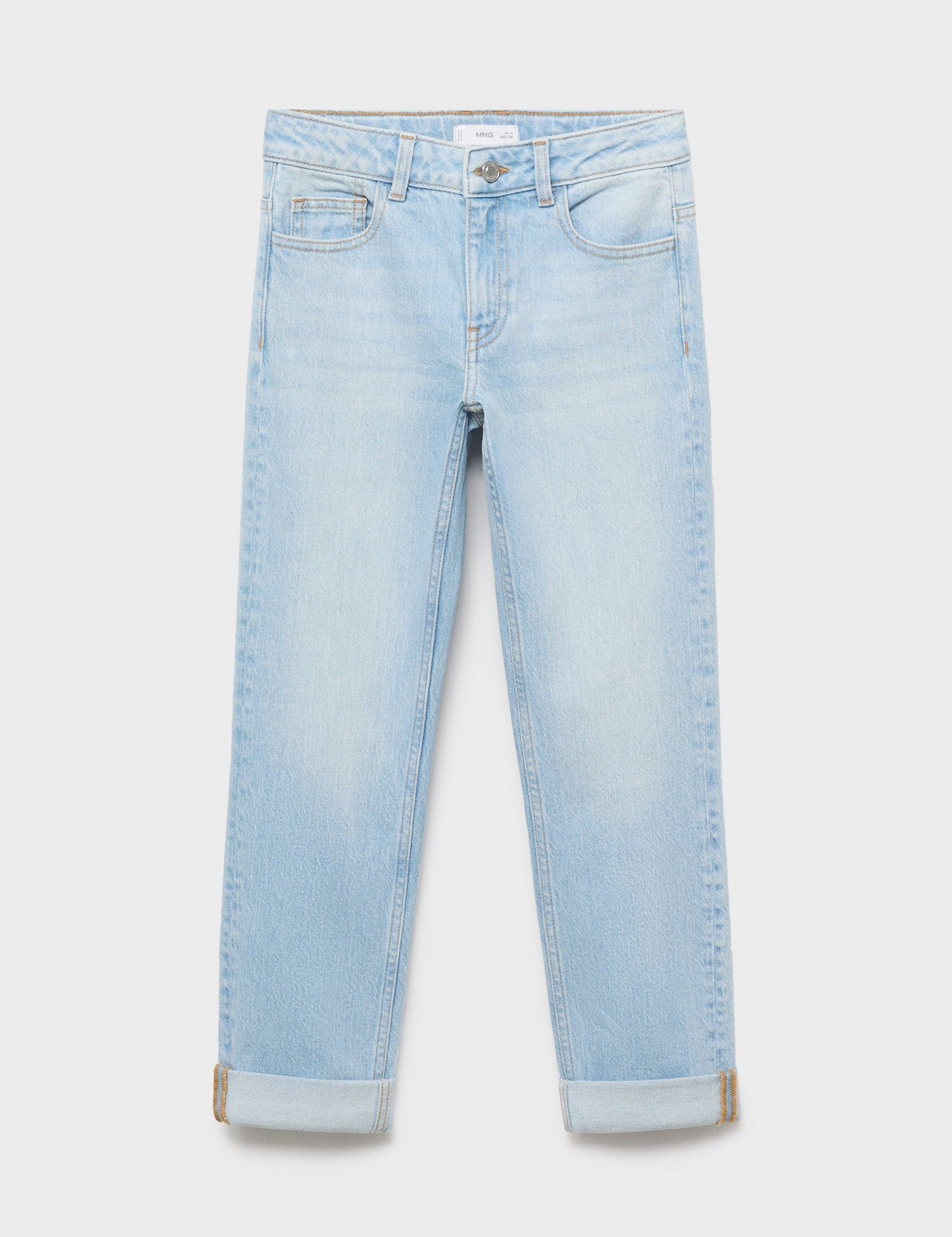 Mango jeans regular in Light Denim - B