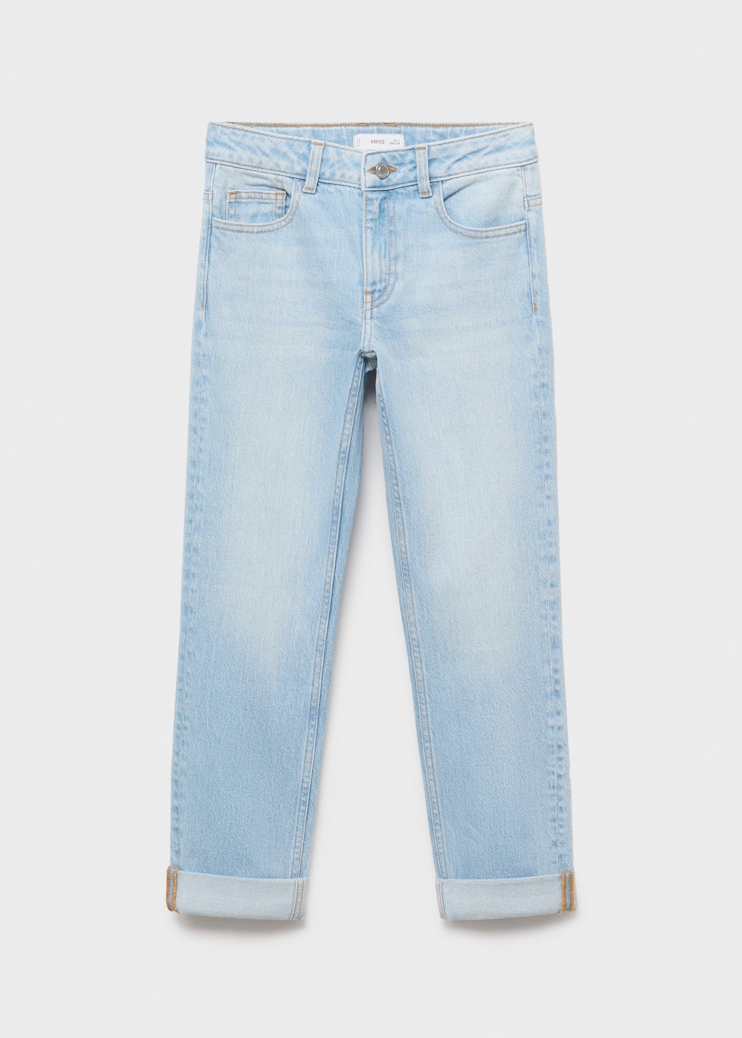 Mango jeans regular in Light Denim - B
