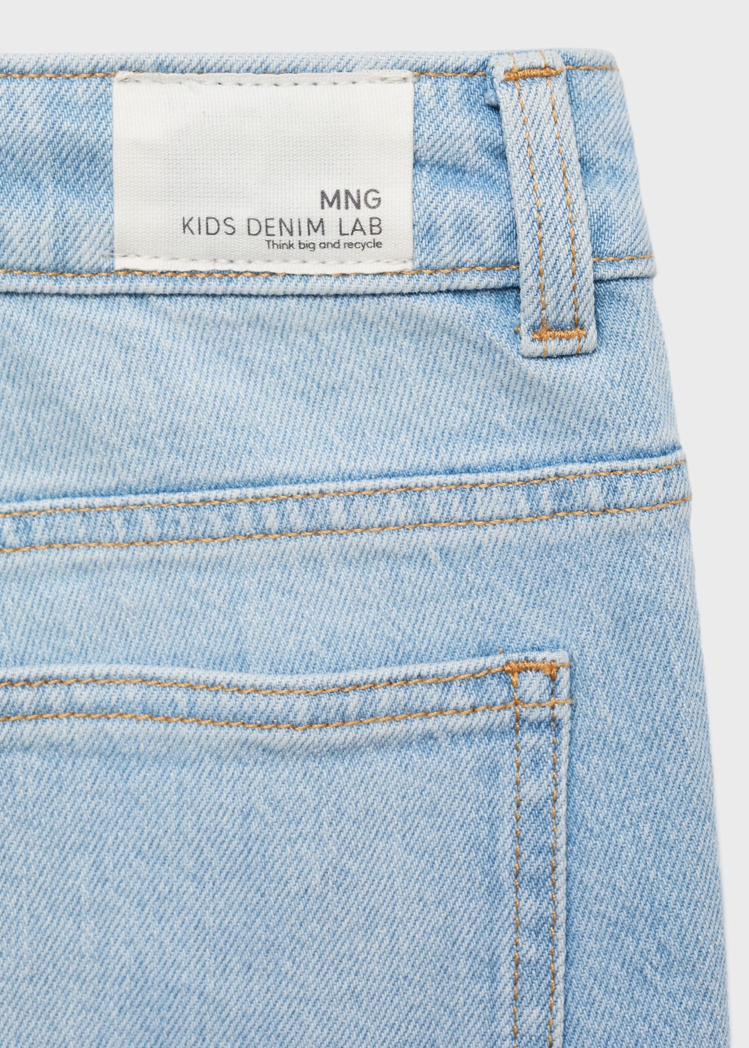 Mango jeans regular in Light Denim - D0