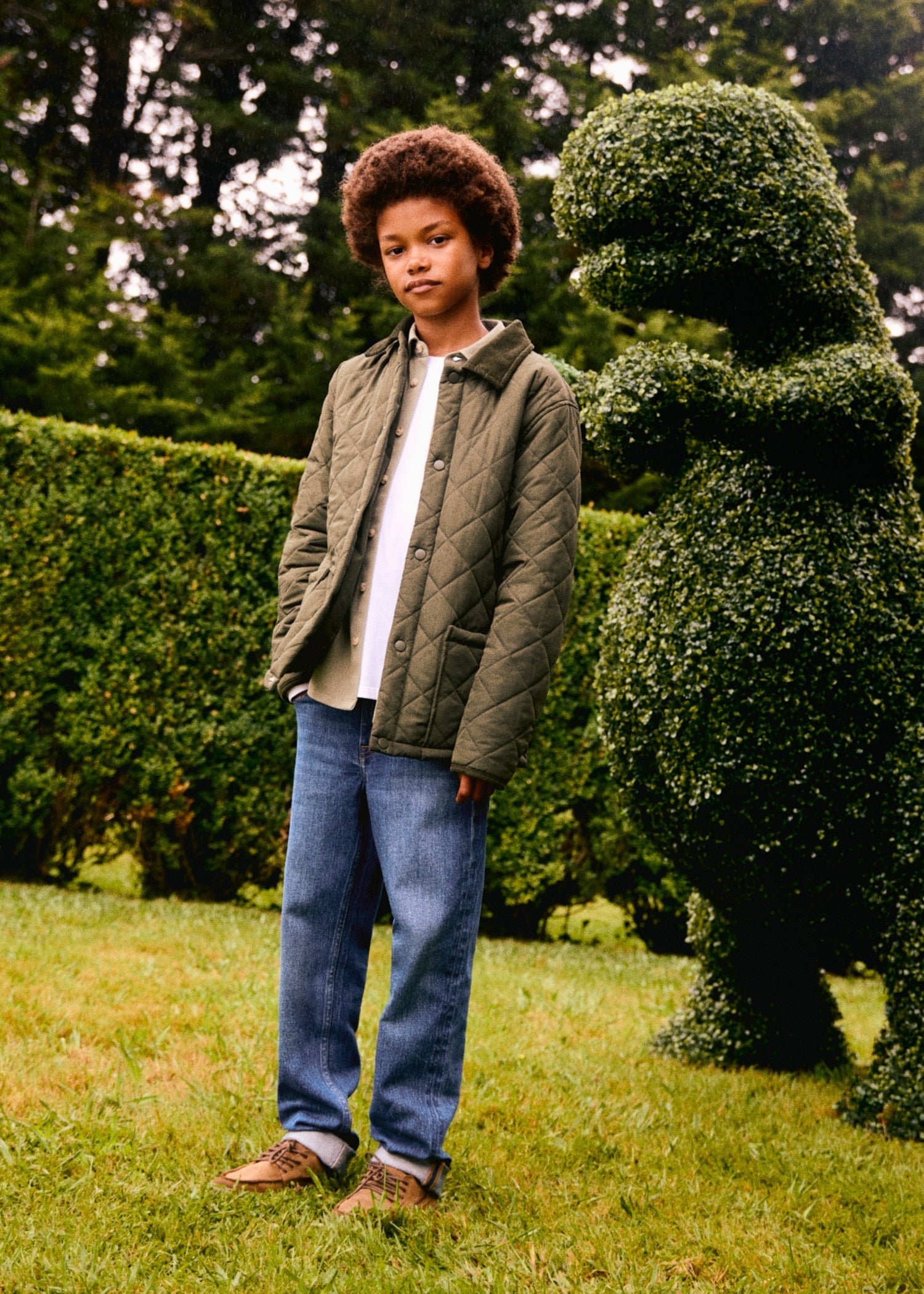 Mango jeans regular in Medium Denim - D2