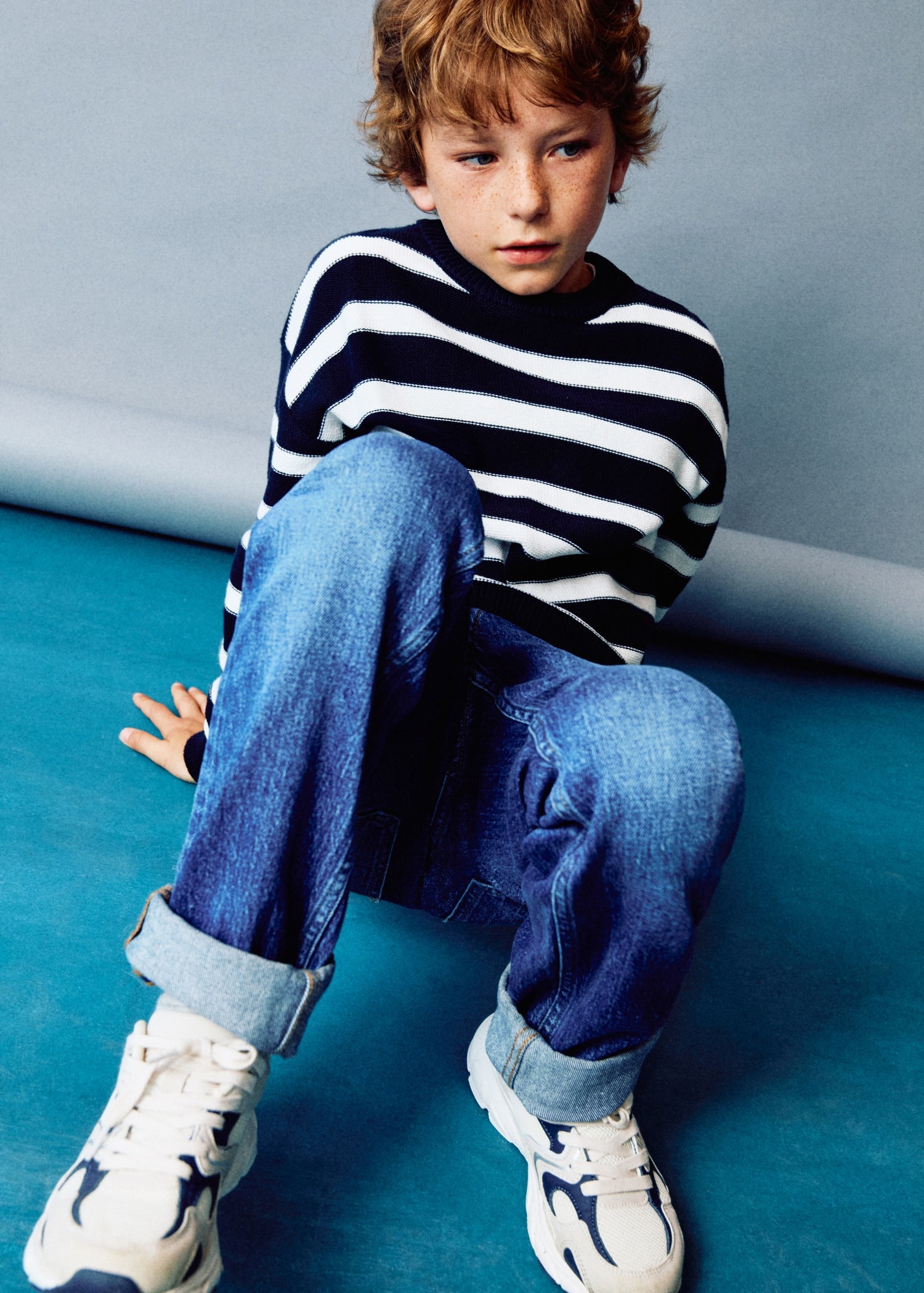 Mango jeans regular in Medium Denim - D5