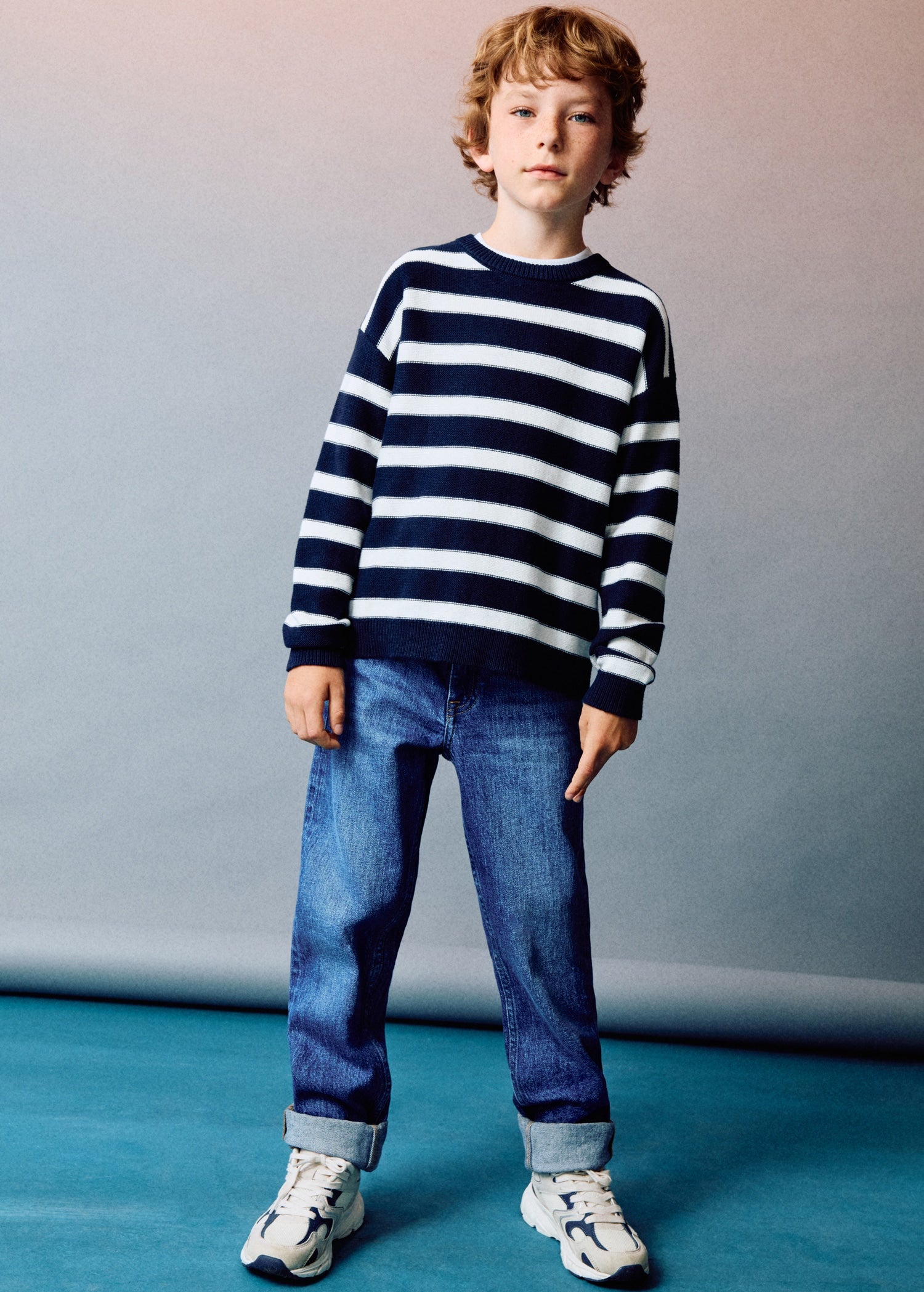 Mango jeans regular in Medium Denim - D6