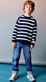 Mango jeans regular in Medium Denim - D6