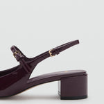 Mango shoes ada in Burgundy - D1