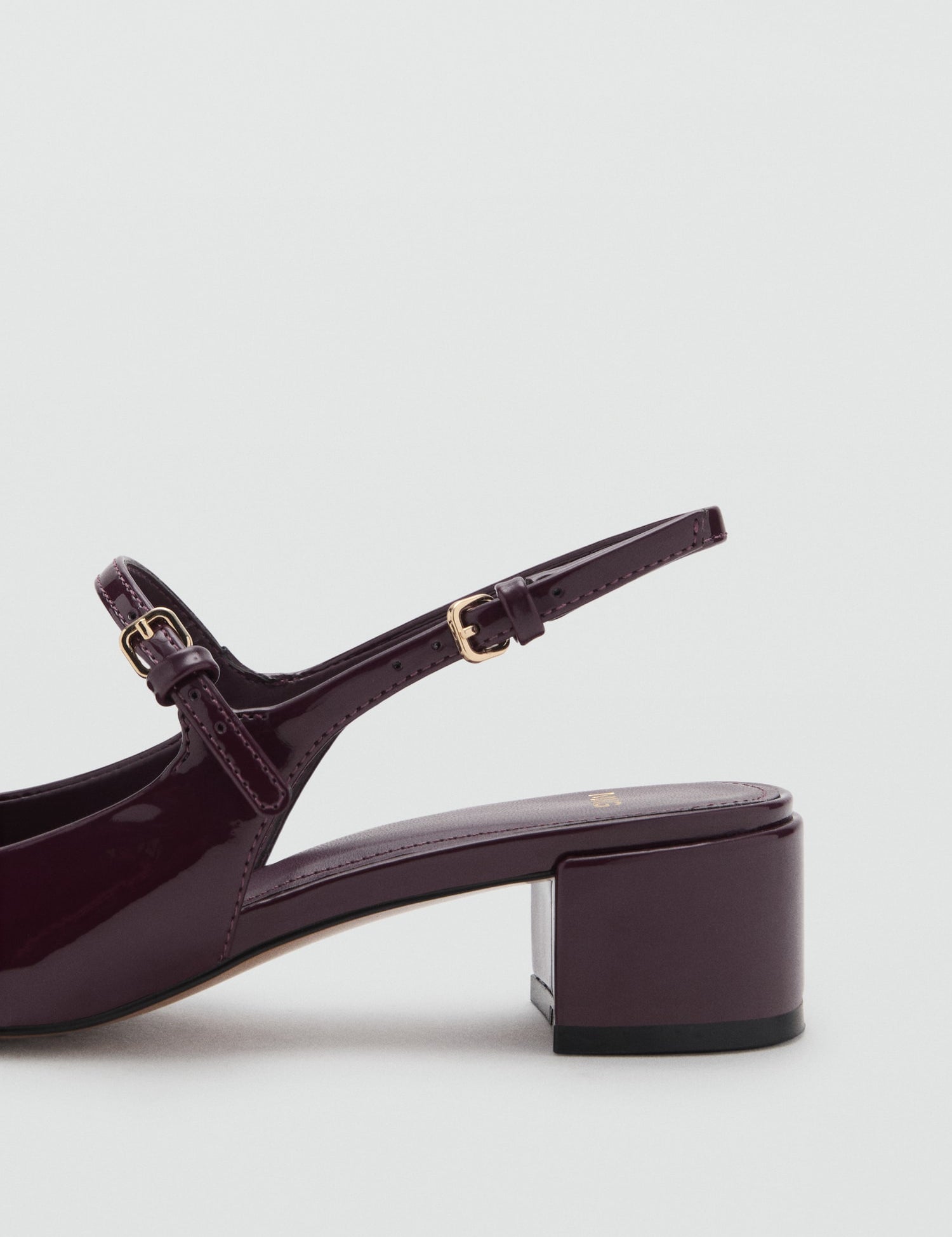 Mango shoes ada in Burgundy - D1