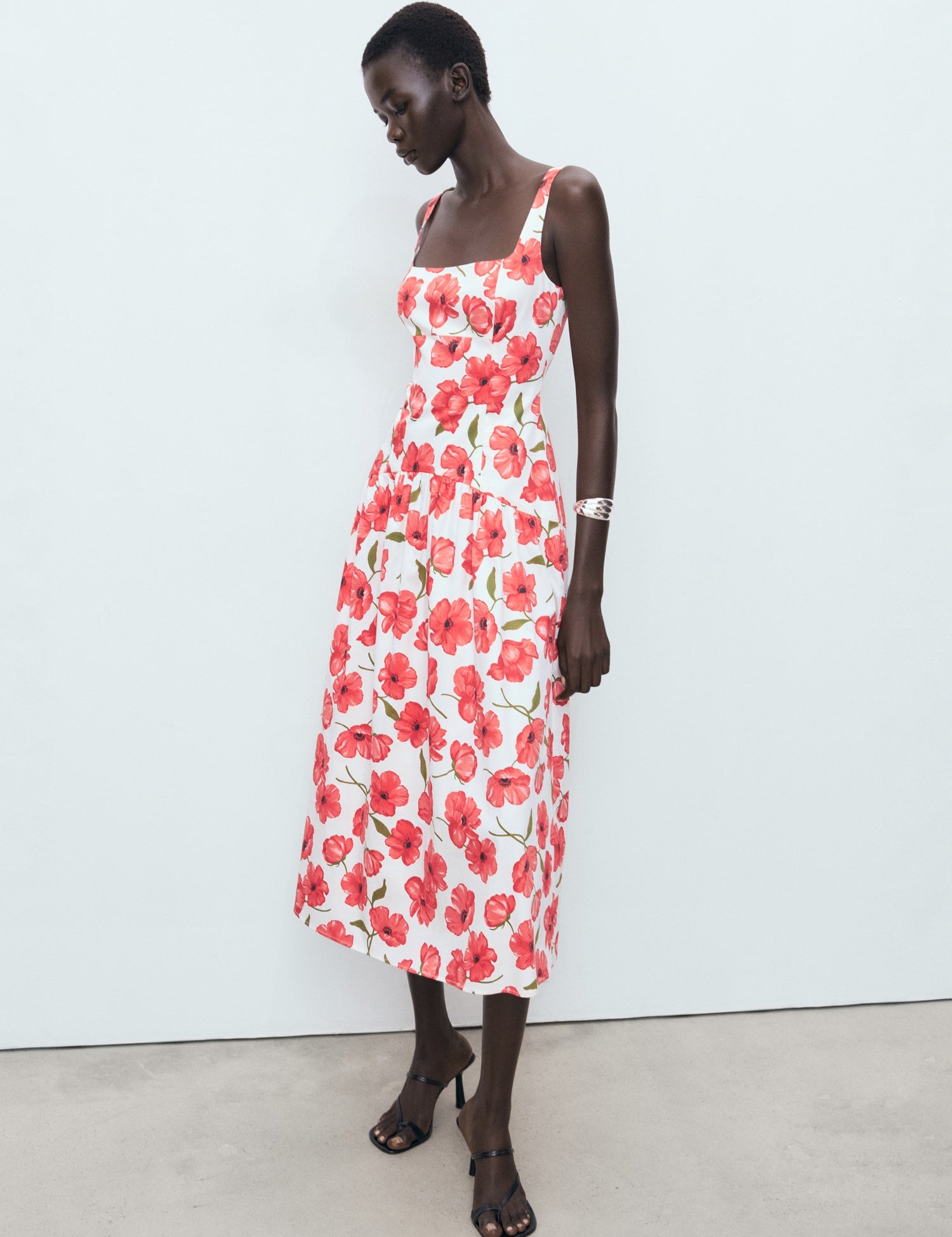 Mango dress pola in Off White - 99999999_01