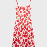 Mango dress pola in Off White - B