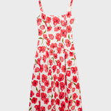 Mango dress pola in Off White - B