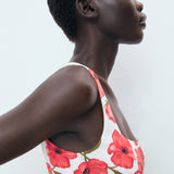 Mango dress pola in Off White - D1