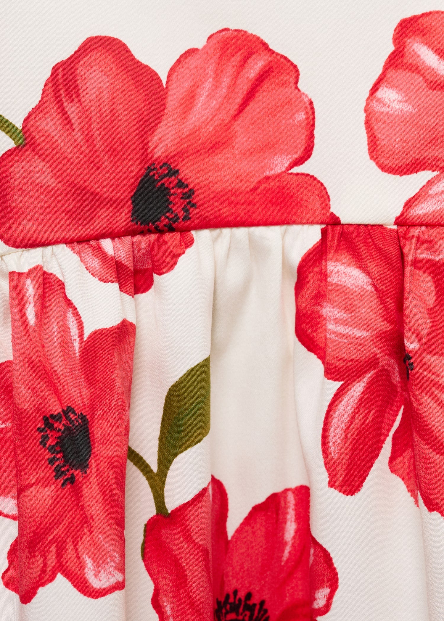 Mango dress pola in Off White - D8