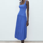 Mango dress pola in Blue - 99999999_01