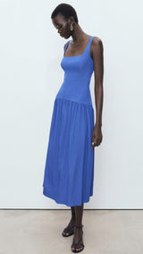 Mango dress pola in Blue - 99999999_01