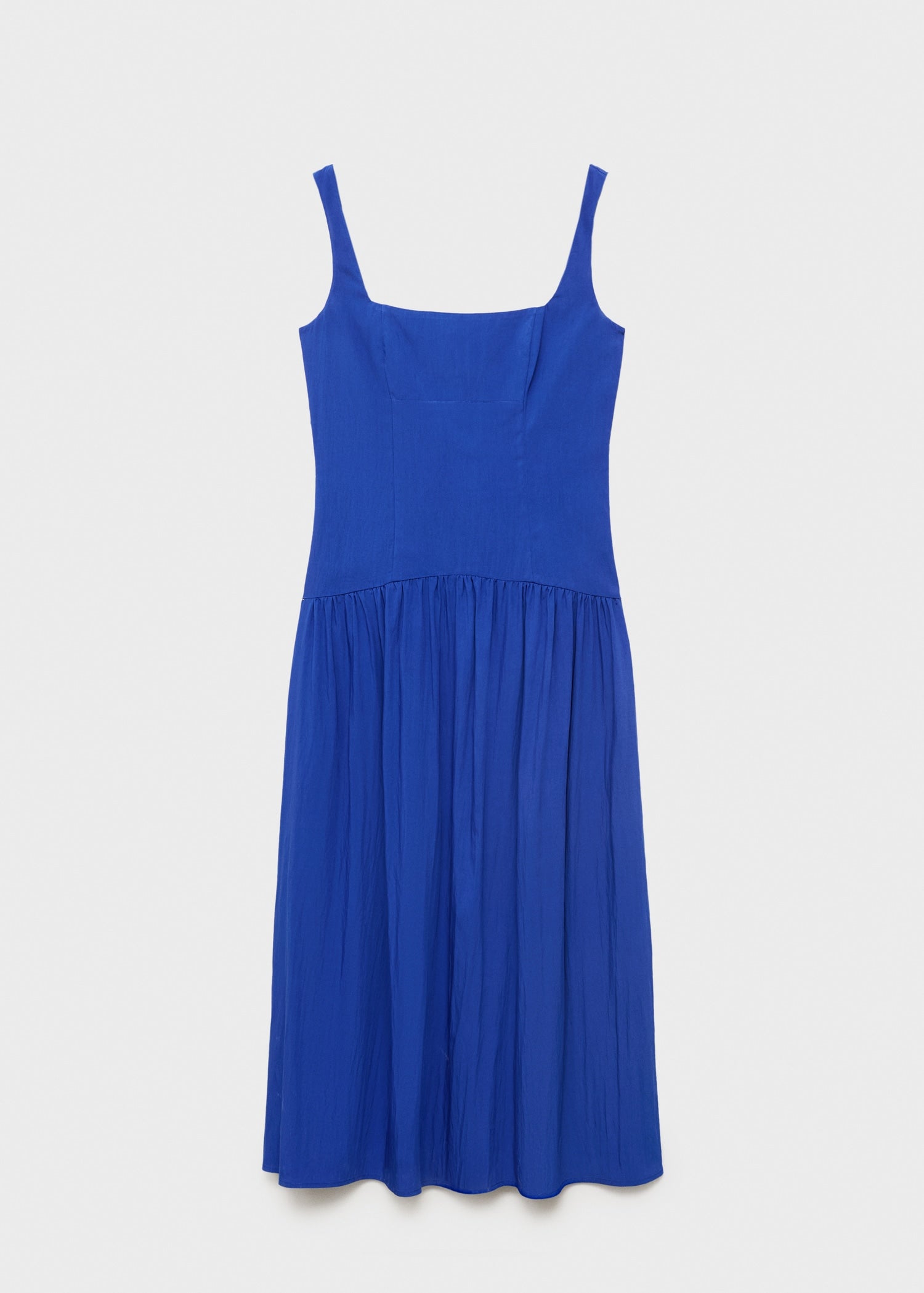 Mango dress pola in Blue - B