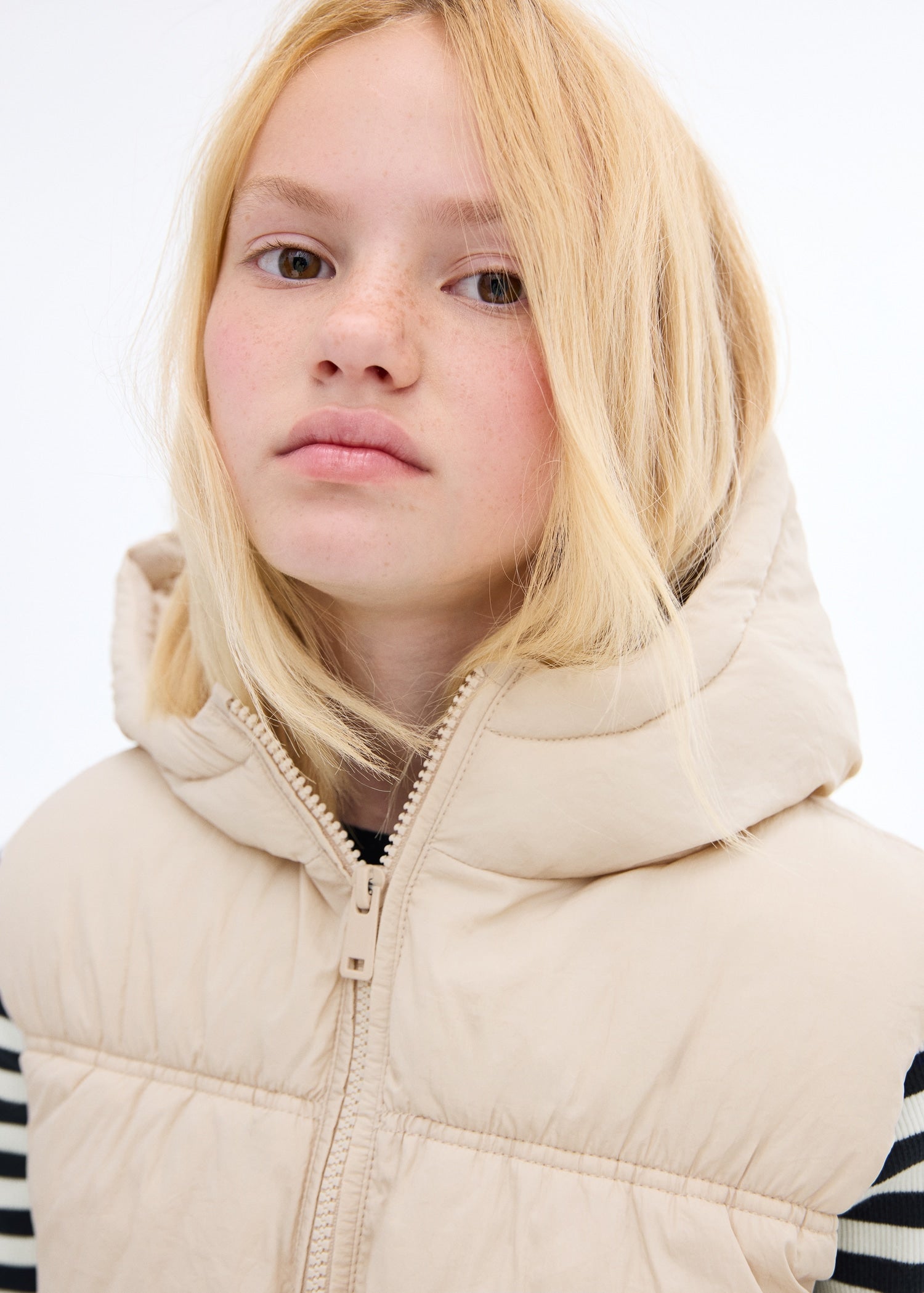 Mango outer vest luisa in Raw - D1