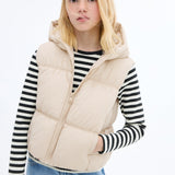 Mango outer vest luisa in Raw