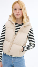 Mango outer vest luisa in Raw