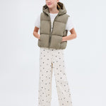 Mango outer vest luisa in Khaki - 99999999_01