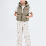 Mango outer vest luisa in Khaki - 99999999_01