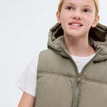 Mango outer vest luisa in Khaki - D1